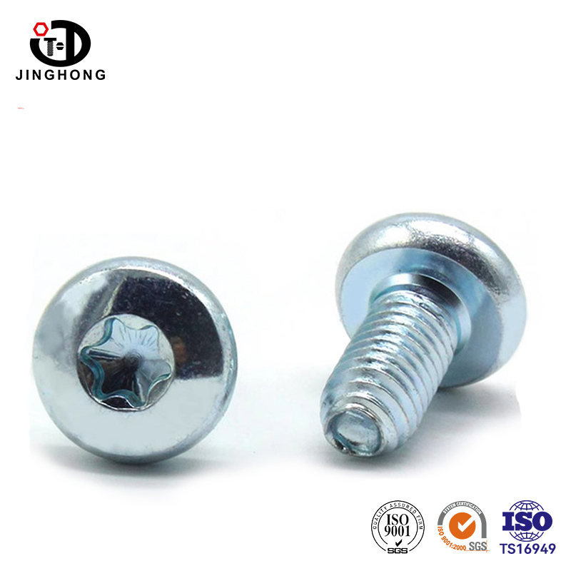 DIN7500 PAN PÄÄ TORX TRIMMILU HAMPAINEN LUKITUSRUVO